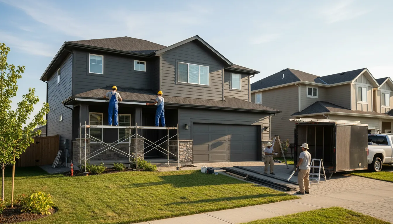 Siding in Brave
